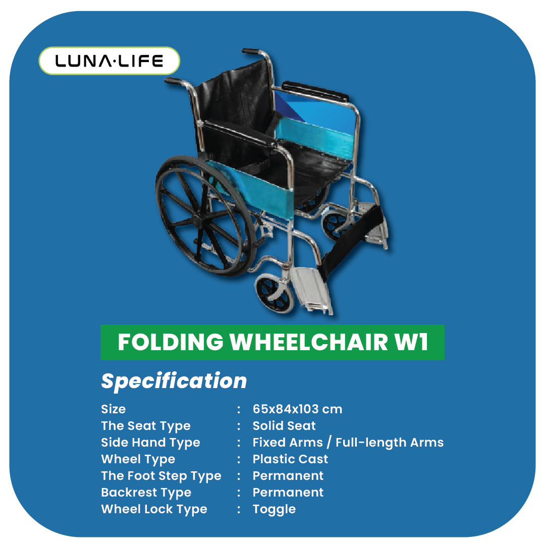 Folding Wheelchair W1